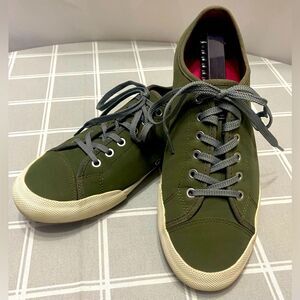 Sea Vees Army Issue Low Std Womens Sz 9 Olive Nylon Lace Up Shoes Sneakers